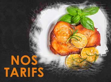 Nos tarifs